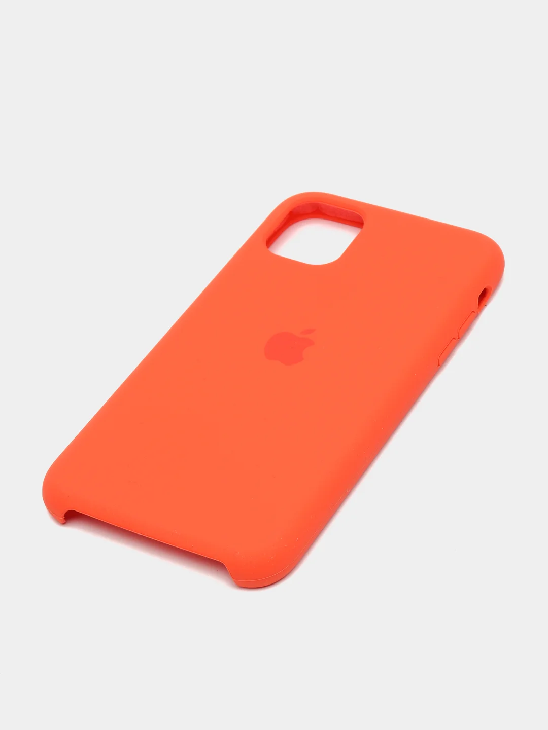 Кораллово-розовый чехол не пачкающийся с бархатом внутри IPHONE 11