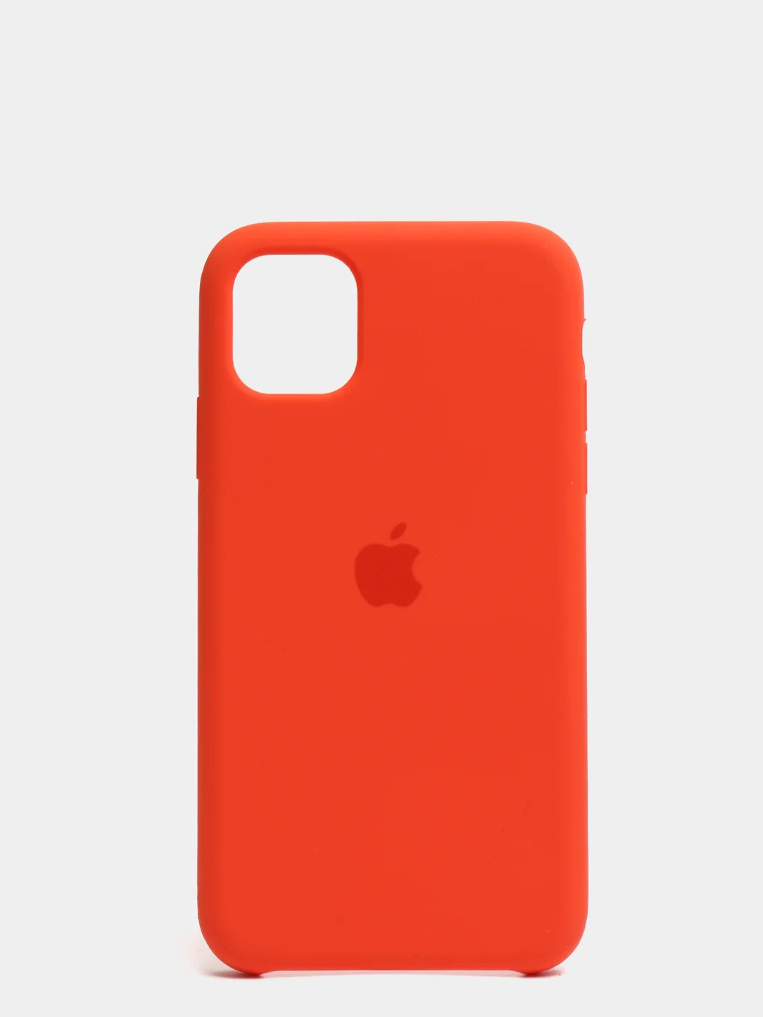 Кораллово-розовый чехол не пачкающийся с бархатом внутри IPHONE 11