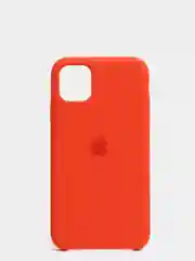 Кораллово-розовый чехол не пачкающийся с бархатом внутри IPHONE 11