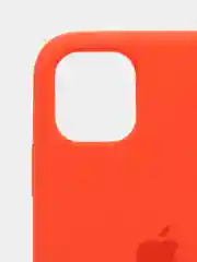 Кораллово-розовый чехол не пачкающийся с бархатом внутри IPHONE 11