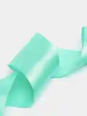 Мятный лента атласная, 100 мм