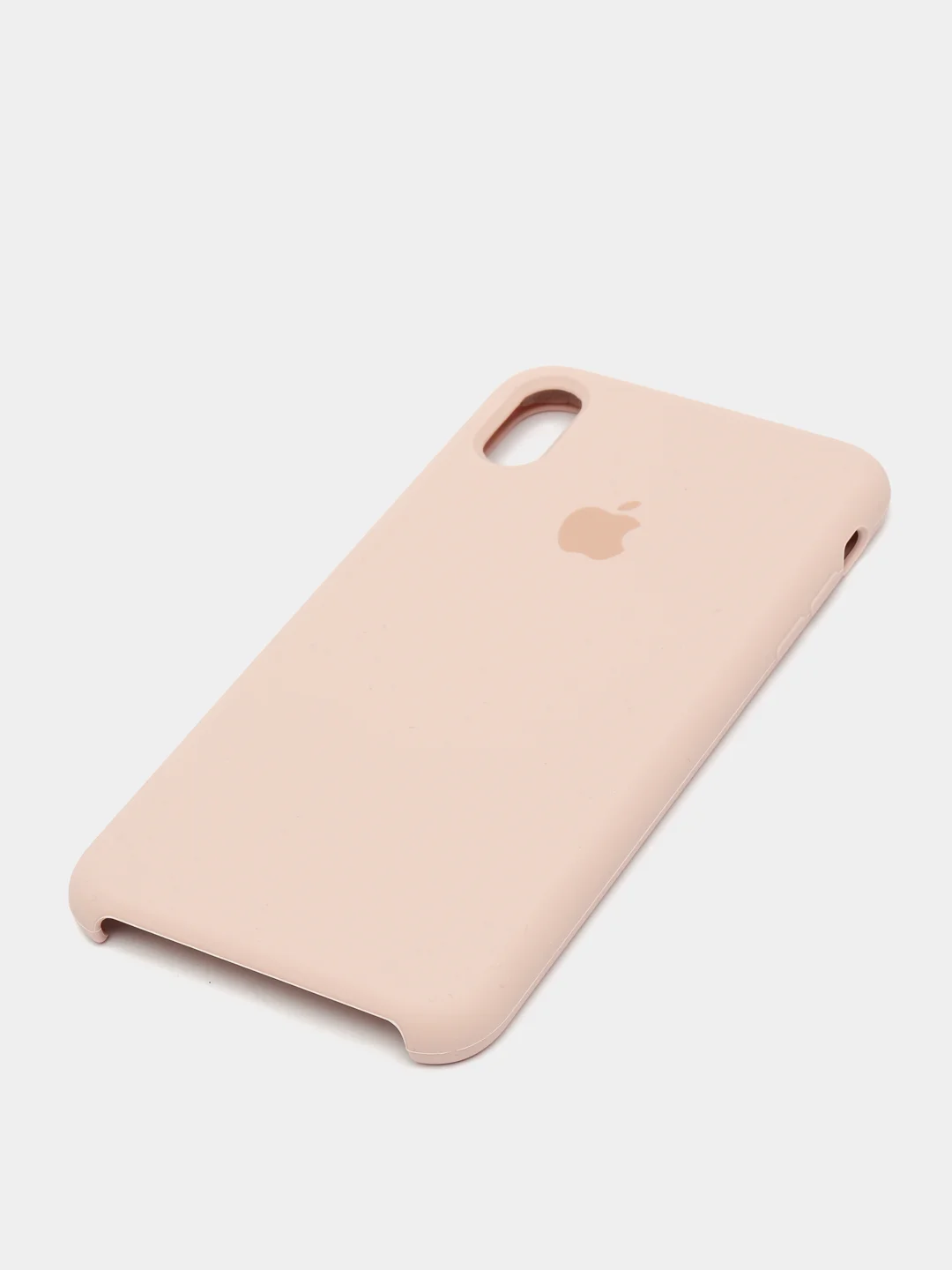 Бежевый чехол с бархатом внутри IPhone XS MAX