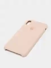 Бежевый чехол с бархатом внутри IPhone XS MAX
