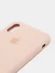 Бежевый чехол с бархатом внутри IPhone XS MAX