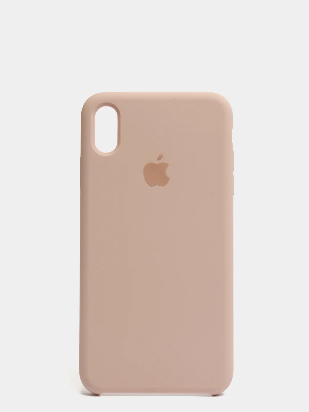 Бежевый чехол с бархатом внутри IPhone XS MAX