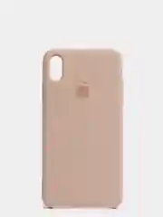 Бежевый чехол с бархатом внутри IPhone XS MAX