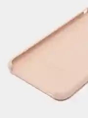 Бежевый чехол с бархатом внутри IPhone XS MAX