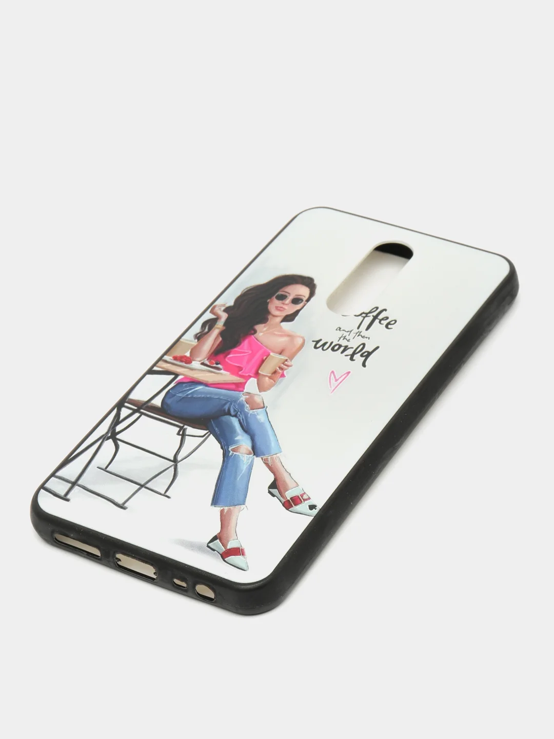 Серый чехол Xiaomi Redmi 8
