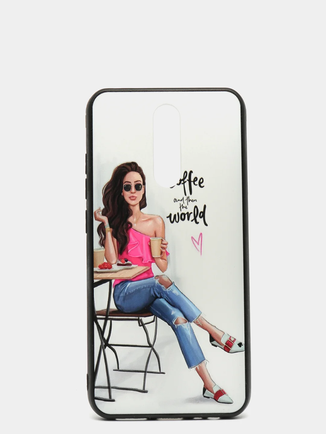 Серый чехол Xiaomi Redmi 8