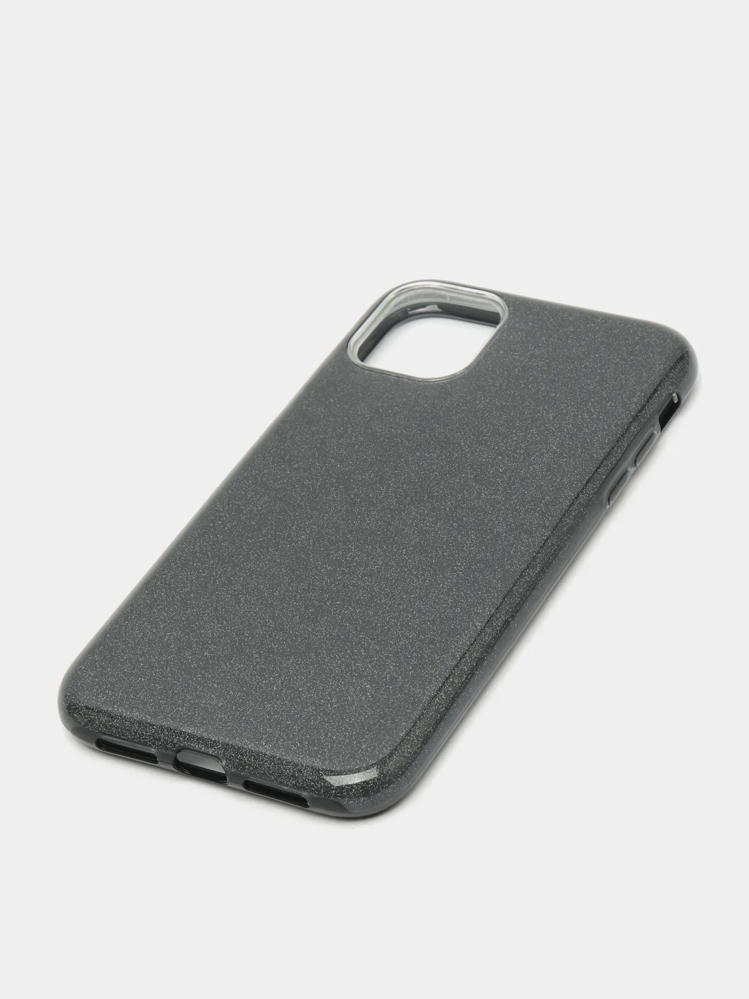 Угольный чехол блестящий iPhone 11