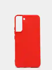 Красный чехол с бархатом внутри для Samsung S22 plus / S22+