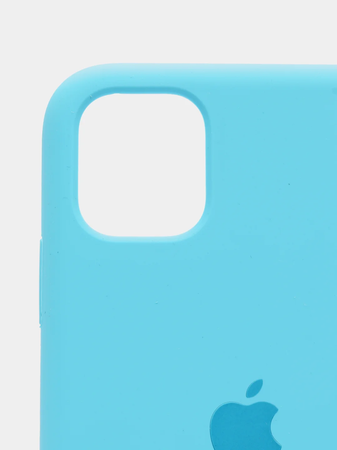 Голубой чехол не пачкающийся с бархатом внутри IPHONE 11
