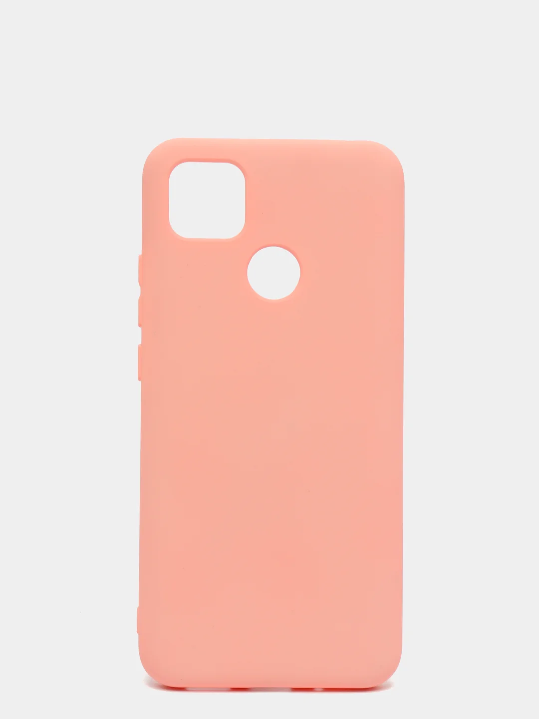 Розовый чехол с защитой камеры и бархатом внутри для XIAOMI REDMI 9C