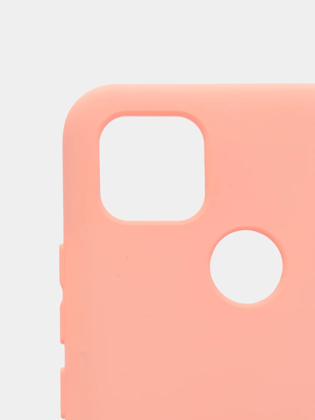 Розовый чехол с защитой камеры и бархатом внутри для XIAOMI REDMI 9C