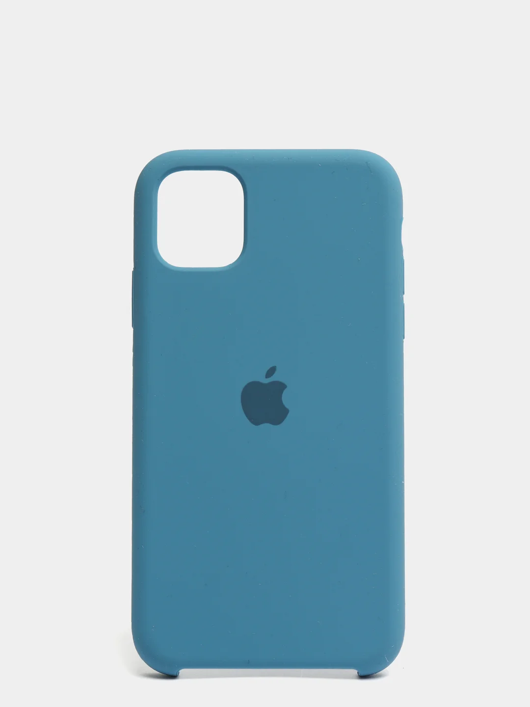 Синий чехол не пачкающийся с бархатом внутри IPHONE 11