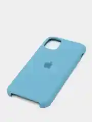 Синий чехол не пачкающийся с бархатом внутри IPHONE 11