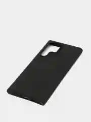 Черный чехол с бархатом внутри для Samsung S22 ULTRA