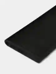 Черный чехол с бархатом внутри для Samsung S22 ULTRA