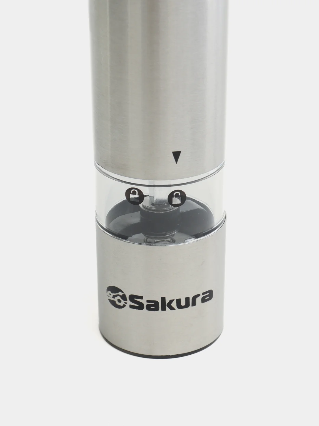 Серый металлик перцемолка Sakura SA-6648S, нержавеющая сталь