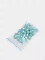 Лазурный бусины жемчужные, акриловые, для рукоделия, 8 мм