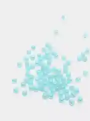 Лазурный бусины жемчужные, акриловые , 6 мм
