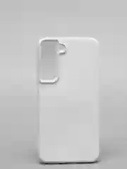 Белый чехол с бархатом внутри для Samsung S22