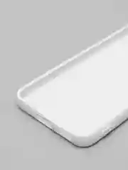 Белый чехол с бархатом внутри для Samsung S22