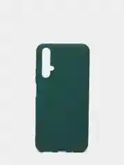 Зеленый чехол Honor 20 / Huawei Nova 5T / Хонор 20 / Хуавей Нова 5Т силиконовый цветной матовый
