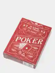Игральные карты Poker classic, 54 карты, пластик