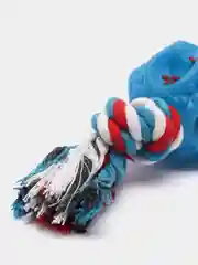 Голубой игрушка потягуши,погрызушка для собак с канатом,мячик с веревкой для домашних животных msh