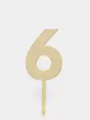 Топпер цифра 1, 2, 3, 4, 5, 6, 7, 8, 9, 0