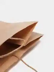 Подарочный крафт пакет