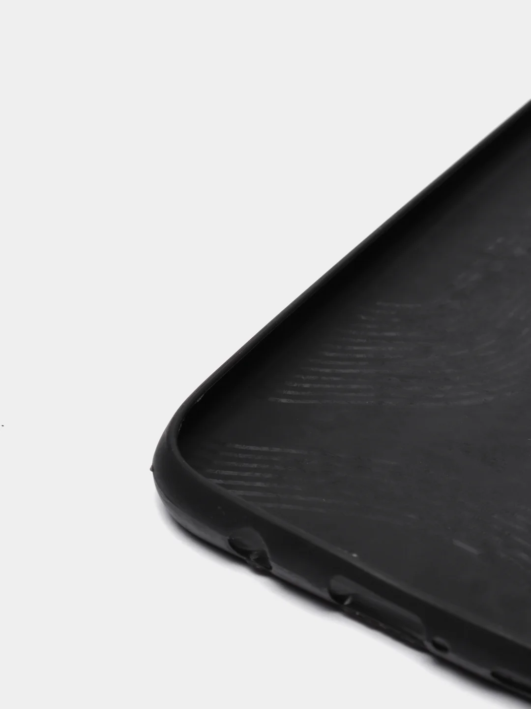 Серебряный чехол Huawei P40 Lite (Хуавей П40 Лайт) силиконовый, имитация змеиной кожи