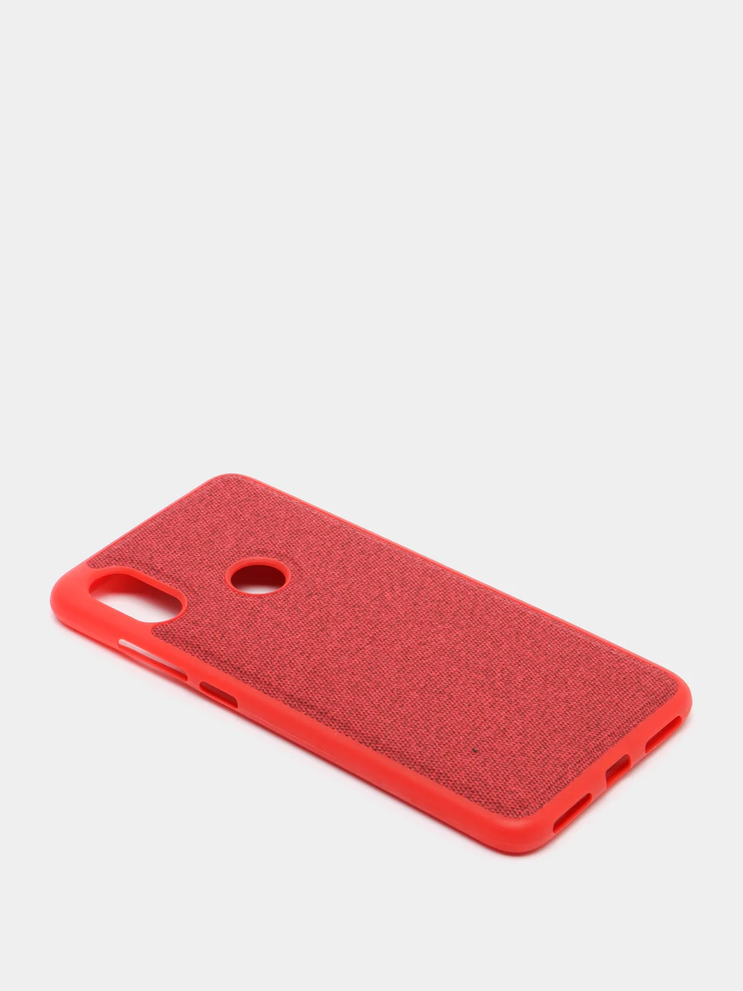 Красный чехол джинсовый Xiaomi Redmi Note 3 / Note 4 / 4X / 5 / 5 Pro / 5A / 5A Prime / Note 6