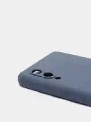 Темно-синий чехол Samsung Galaxy A02 (2021), силиконовый