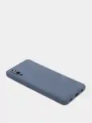 Темно-синий чехол Samsung Galaxy A02 (2021), силиконовый