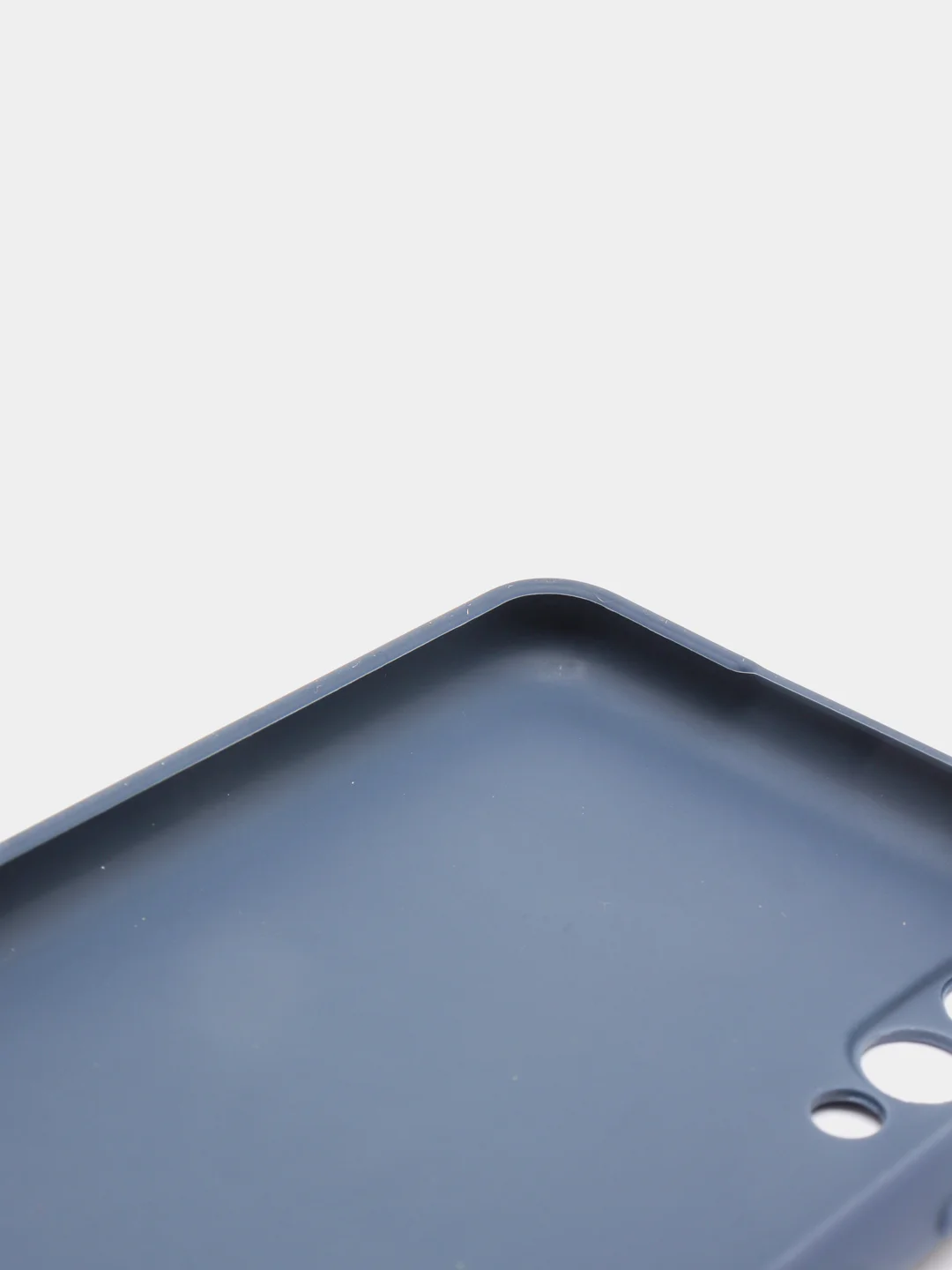 Темно-синий чехол Samsung Galaxy A02 (2021), силиконовый