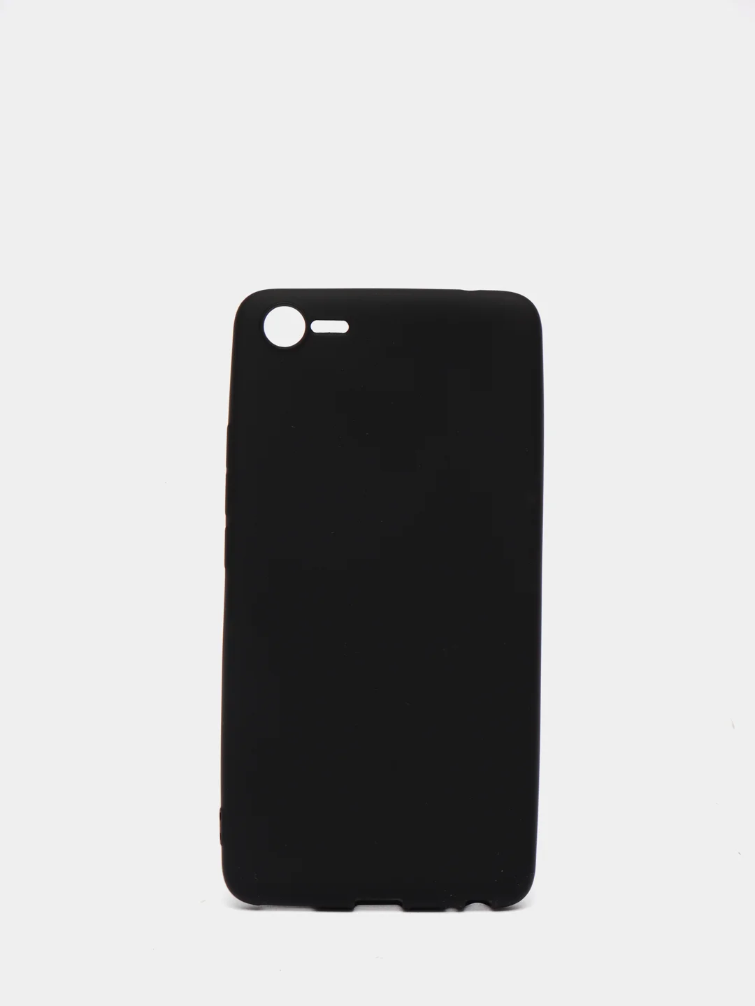 Черный чехол-накладка силиконовый для Meizu 15 Lite, 6S/U10/E2