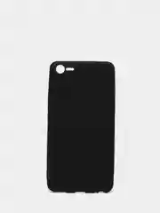 Черный чехол-накладка силиконовый для Meizu 15 Lite, 6S/U10/E2