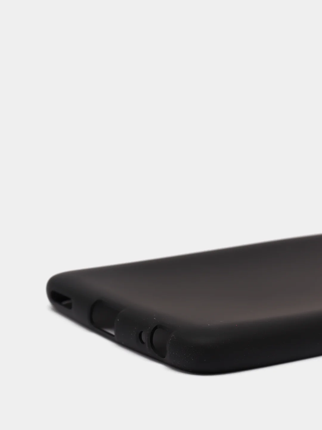 Черный чехол-накладка силиконовый для Meizu 15 Lite, 6S/U10/E2