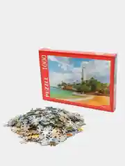 Тёмно-зелёный пазлы 1000 элементов