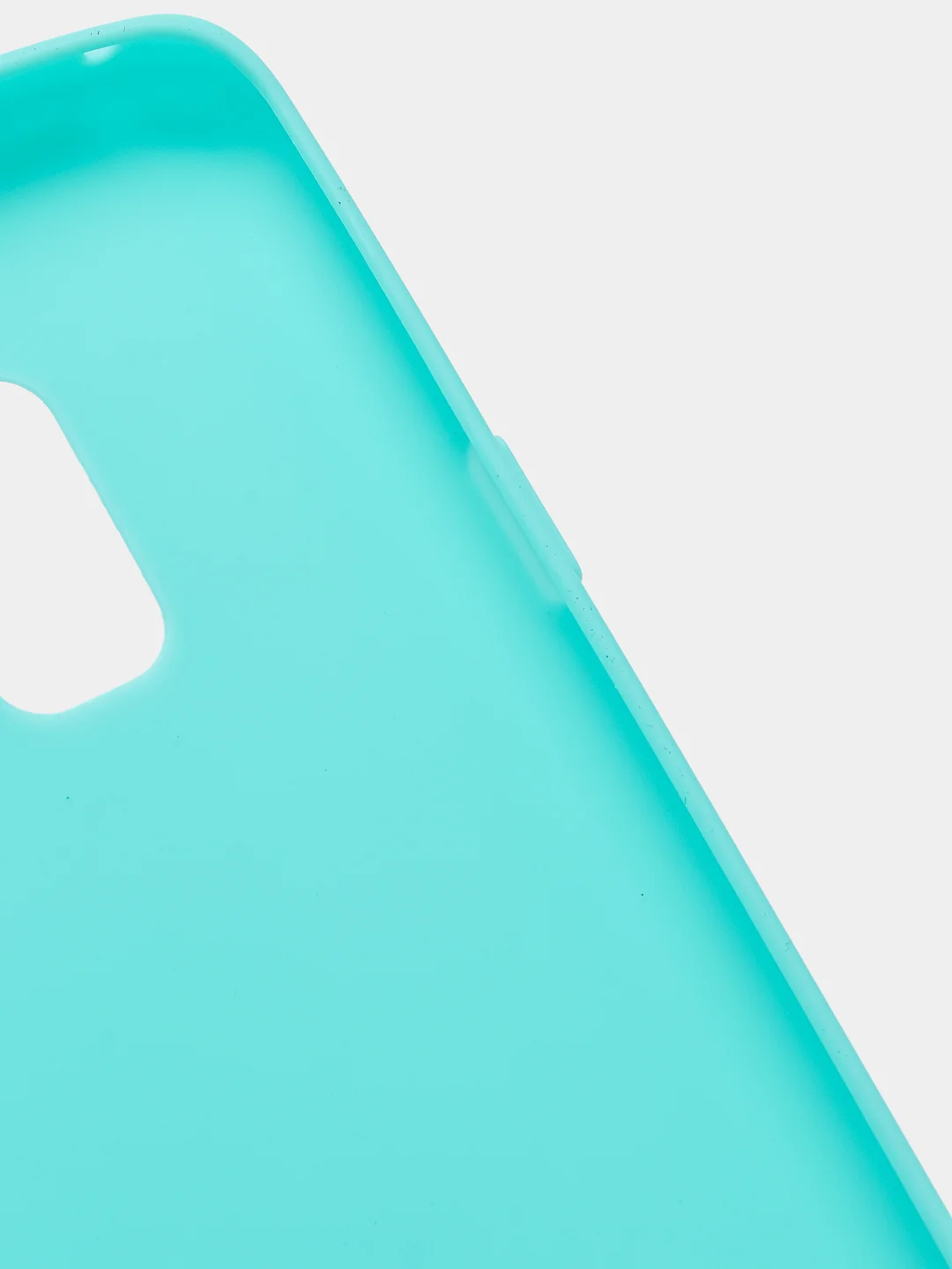 Бирюзовый чехол Samsung Galaxy S9, Самсунг Галакси С9 силиконовый цветной матовый