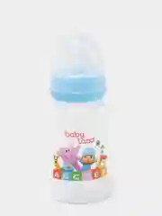 Голубой бутылочка Baby Land 150 мл с силиконовой классической соской в блистере