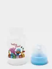 Голубой бутылочка Baby Land 150 мл с силиконовой классической соской в блистере