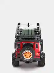 Красный металлическая машинка Newao Model 1:28 Land Rover Defender A2833B