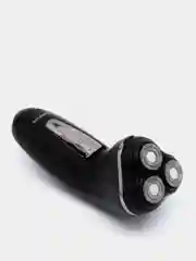 Черный бритва Sakura SA-5417BK, 3 головки, сухое бритьё