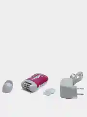 Розовый эпилятор Sakura SA-5540P, 2 насадки, 2 скорости, аккумулятор