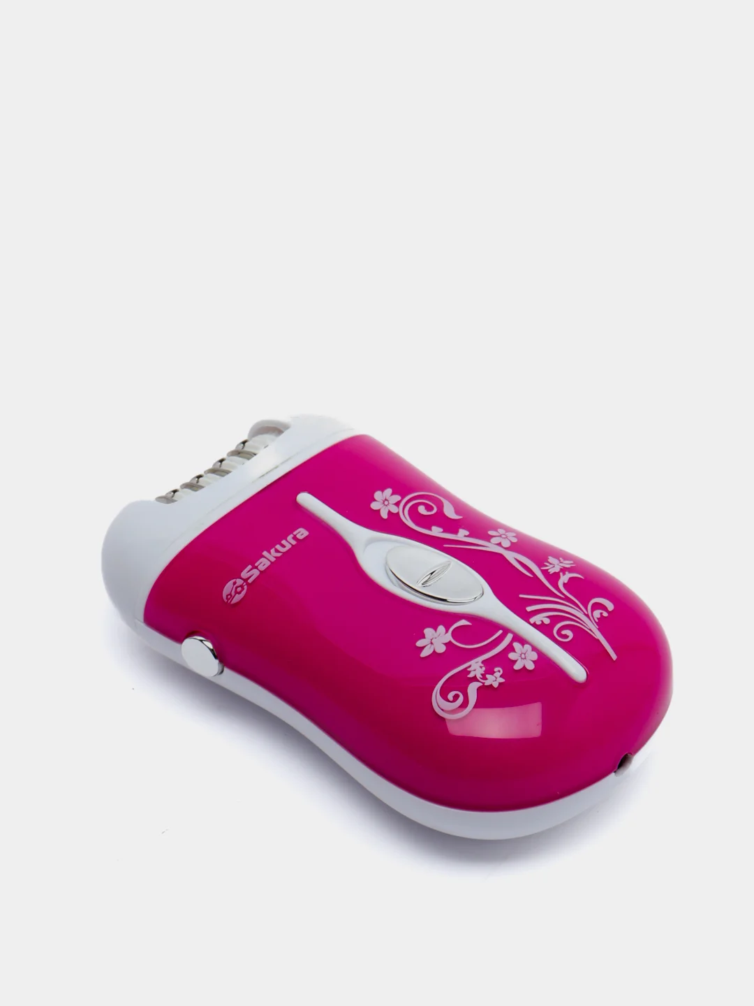 Розовый эпилятор Sakura SA-5540P, 2 насадки, 2 скорости, аккумулятор