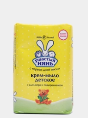 Крем-мыло "Ушастый нянь" с алоэ вера и подорожником