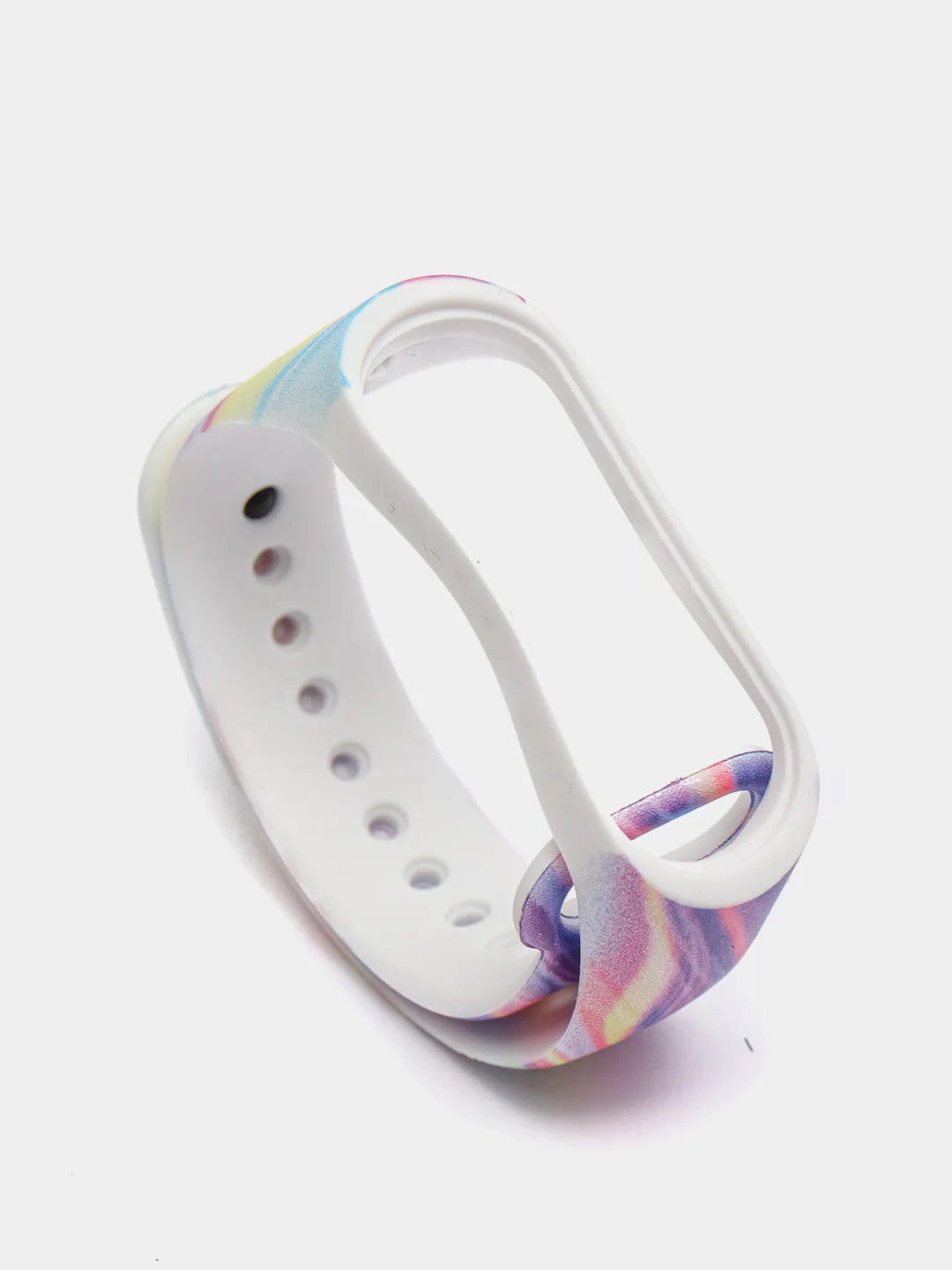 Кораллово-розовый ремешок с рисунком для Xiaomi Mi Band